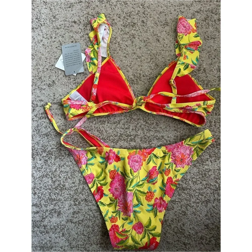 VYB Floral 2Pc Bikini Swimsuit M